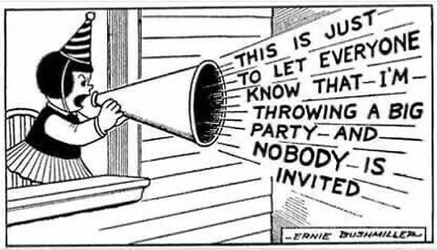 Ernie Bushmiller Cartoon